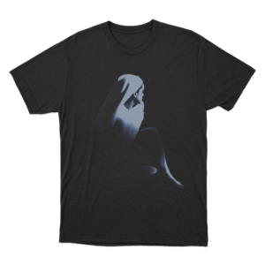 Lux Nun Silhouette Unisex T Shirt Black