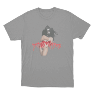 Motomami Helmet Portrait Unisex T Shirt Grey