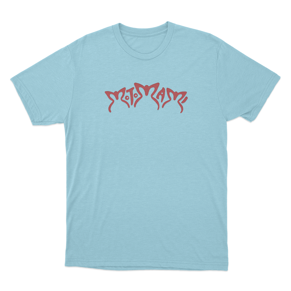 Motomami Logo Unisex T Shirt Sky Blue Motomami Logo Unisex T Shirt Sky Blue