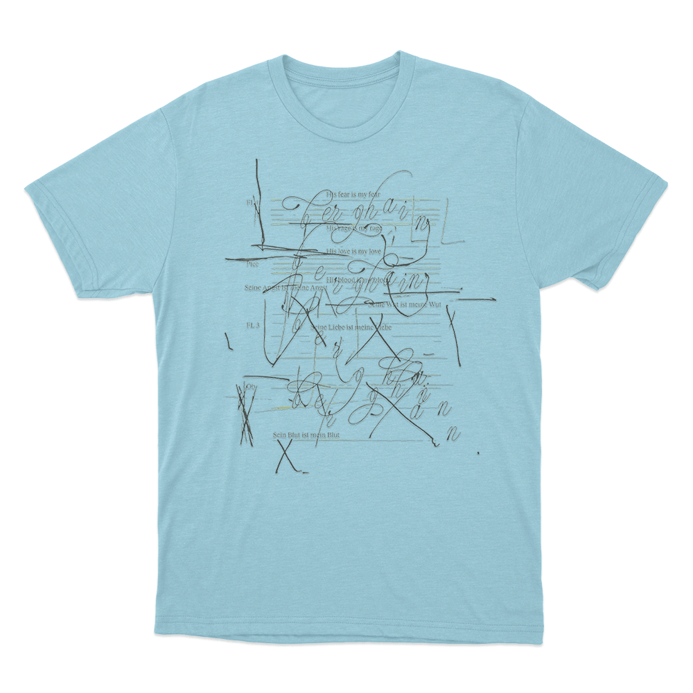 Music Notes Unisex T Shirt Sky Blue Music Notes Unisex T Shirt Sky Blue