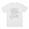 Music Notes Unisex T Shirt White