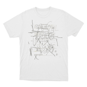 Music Notes Unisex T Shirt White