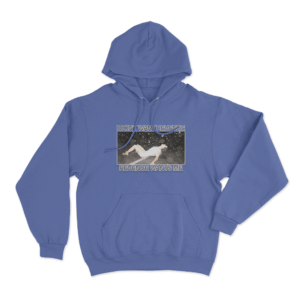 Revenge Unisex Hoodie Blue