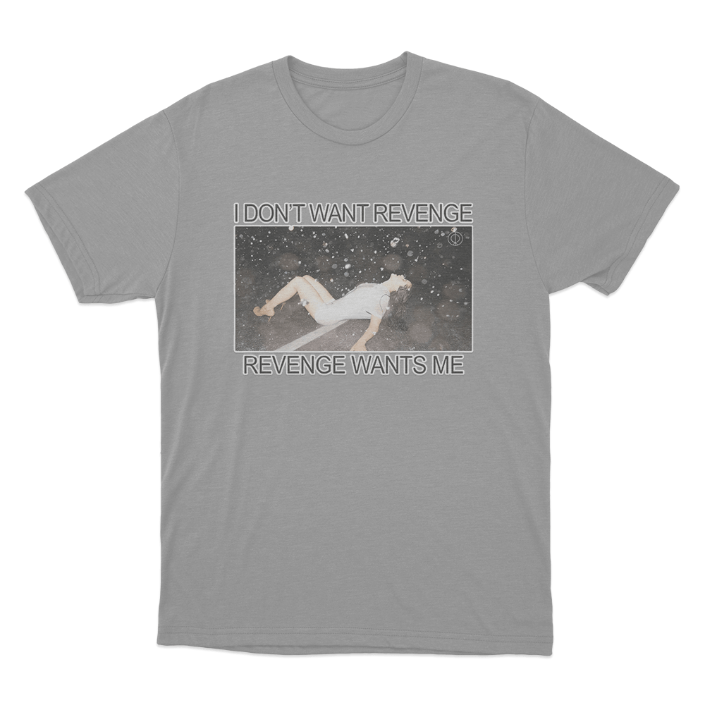 Revenge Unisex T Shirt Grey Revenge Unisex T Shirt Grey
