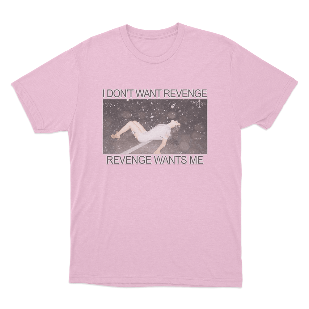 Revenge Unisex T Shirt Pink Revenge Unisex T Shirt Pink