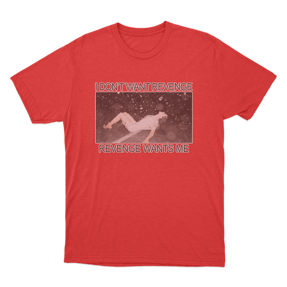 Revenge Unisex T Shirt Red Revenge Unisex T Shirt Red