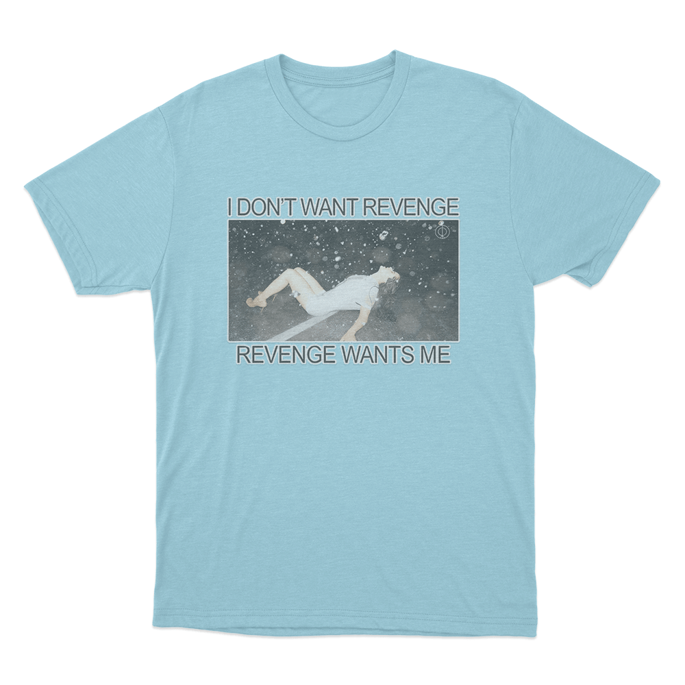 Revenge Unisex T Shirt Sky Blue Revenge Unisex T Shirt Sky Blue